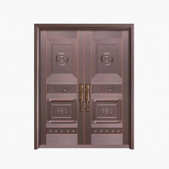 高端豪華雙開別墅大門