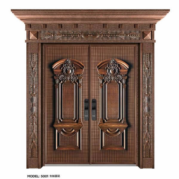 豪宅別墅大門(mén)選永康鑄鋁卡門(mén)