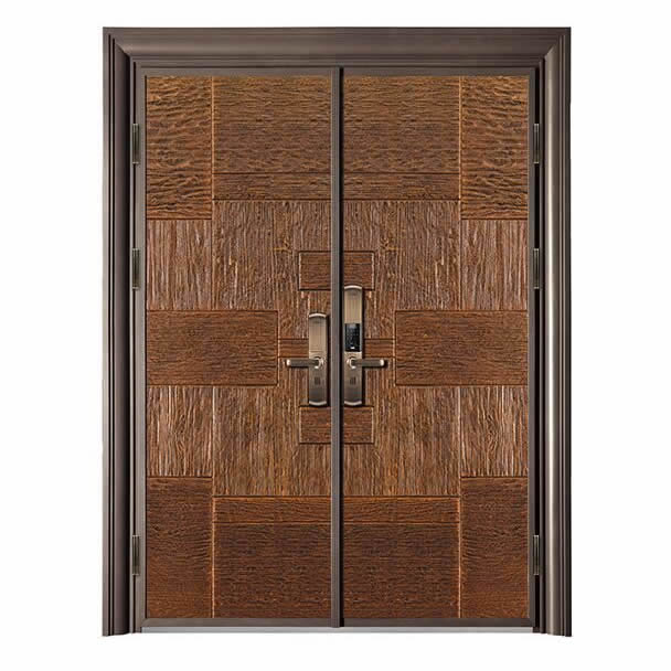 鑄鋁別墅對開門